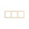 Trojitý rámik Legrand béžový