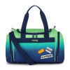 Športová taška Oxybag - OMBRE Blue modrá/zelená