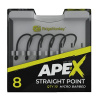 RidgeMonkey Ape-X Straight Point Barbed veľ.8 10ks