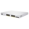 Cisco switch CBS250-24P-4X (24xGbE,4xSFP+,24xPoE+,195W,fanless) - REFRESH CBS250-24P-4X-EU-RF