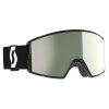 Scott React Amp Pro White Chrome Lyžiarske Okuliare Farba: Mineral black/White