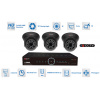 Kamerové sety AHD 3x kamera 1080P s 20m IR a hybridný DVR