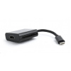 GEMBIRD Kabel USB-C na HDMI (F) adaptér A-CM-HDMIF-01