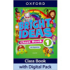 Bright Ideas 1 Class Book with Digital Pack