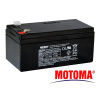 Batéria olovená 12V/ 3,2 Ah MOTOMA bezúdržbový ...