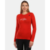 Kilpi Mavora Top-W červená ZL0502KIRED dámské triko dlouhý rukáv 100% Merino vlna - 40