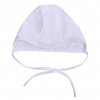 Dojčenská čiapočka New Baby biela - 62 (3-6m)