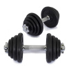 Set jednoručných nakladacích činiek 2x 15 kg TRINFIT 30 mm