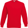 Fruit of the Loom Mikina Classic Set-In Sweat COT16220200413-red 3XL Červená