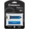 Kingston Ironkey Keypad 200C 128GB /USB 3.0/USB-C/Modrá IKKP200C/128GB