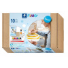 Modelovacia hmota, 500 g, schnúca na vzduchu, FIMO „Air Basic 81“