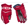 Rukavice CCM Jetspeed FT880 SR Čierna/biela, 13