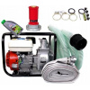 Eurocraft 0 W povrchové čerpadlo 600 l/h (MOTOPOMPA XGP20 +30m čerpadlo na spaľovaciu vodu 2'')