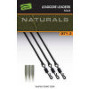 Fox Montáž Naturals Leadcore Leaders 75 cm 3 ks 50 lb