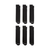 Jordan Everyday Cushioned Crew Socks 6 párov čierne HV6228 010 34-38