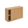 Hobis Policová skrinka Strong P, 120x76,8x40 cm, dub/dub