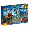 Kocky LEGO City Sada Zatknutie v horách Vrtuľník Polícia 60173
