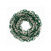 Flomat Zeleno-bílý plastový (PP) vymezovací řetěz FLOMA TC87 - 0,6 cm x 25 m