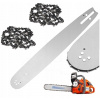 Iní príslušenstvo pre záhradné náradie - Vodítko 2x Reťaz 38CM HUSQVARNA 50 51 550 560 (Sprievodca reťazcami 2x 38 cm Husqvarna 50 51 550 560)