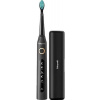 FairyWill FW-507 Plus, Sonická zubná kefka s púzdrom, čierna FW-507 black plus