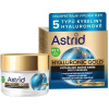 Astrid vyplňujúci nočný krém proti vráskam SPF 10 Hyaluronic Gold 50 ml, nočný, Akcia