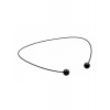 Choker náhrdelník čierny z chirurgickej ocele 18667