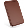 Epico Mag+ Leather Wallet - hnědá