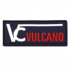 Nášivka gumová VC VULCANO - 30 x 70 mm