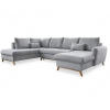 MID.YOU SEDACIA SÚPRAVA, textil, svetlosivá - Online Only obývacie izby - 001454003024