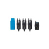 PROLOGIC - Sada signalizátorov LTD Custom SMX MKII Bite Alarm W Covers Set 3+1 Blue