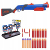 PIŠTOĽ NERF FORTNITE PUMP SG MEGA F0318 + 12 MEGA ŠÍPOK + TERČ