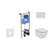 Ideal Standard ProSys - Set predstenovej inštalácie, klozetu a sedadla Tesi, tlačidla Oleas M1, Aquablade, SoftClose, biela ProSys120M SP4