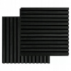 Akustický panel FibroTech, čierny dub, 520 x 520 x 22 mm, počet panelov: 2 ks