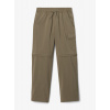 Chlapčenské nohavice Columbia Silver Ridge Utility Convertible Pant - stone green