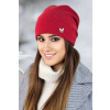 Kamea Červená dámska čiapka na zimu Kamea Lily, Veľkosť uni, Farba červená