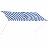 Dekorhome zaťahovacia markíza 250 x 150 cm krémová