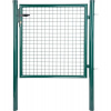 Strend Pro Garden 432332 Brána METALTEC ECO 2, 1000/1200/50x50 mm, kulatý rám, zelená, jednokřídlová, zahradní, Z