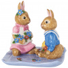 Porcelánové zajačiky Bunny Tales, “Piknik” 8 cm – Villeroy & Boch