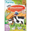Omalovánky A4 se samolepkami Farma - Jiří Models