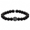 THOMAS SABO náramok Cross black A1928-812-11-L18