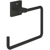 GROHE Start Cube kruh na uterák, matná čierna, 409752430