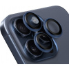 Obal:Me ochrana šošoviek pre Apple iPhone 15 Pro/ 15 Pro Max Blue Titanium 8596311278976