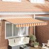 zahrada-XL Zatemniteľná markíza Viacfarebný 350 x 200 cm Polyester, Hliník 3329688