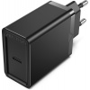 Nabíjačka do siete Vention 1-port USB-C Wall Charger (20W) Black (FADB0-EU)