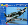 Revell Spitfire Mk V Model Set lietadlo 1:72, 39 dielov (Revell Spitfire Mk V 1:72, 12,7x14,0cm, Model No.: 04164)