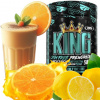 PREDTRÉNINGOVÁ SÚPRAVA bez kofeínu Real Pharm KING Stim Free 500g LEMON-ORANGE