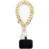 Guess Univerzální Popruh na Ruku 4G Charm Gold GUOUCBMC4MD