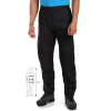 Direct Alpine Cyclone pants black pánské lehké nepromokavé sbalitelné kalhoty 20000 - XXL