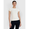 Dámske rýchloschnúce tričko na jogu a pilates 4F 4FWSS25TFTSF1270-11S M/L