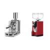 Rocket Espresso Porta Via + Eureka Mignon Bravo, CR ferrari red